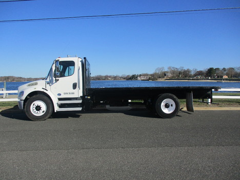 USED 2016 FREIGHTLINER M2 FLATBED TRUCK #12265-5