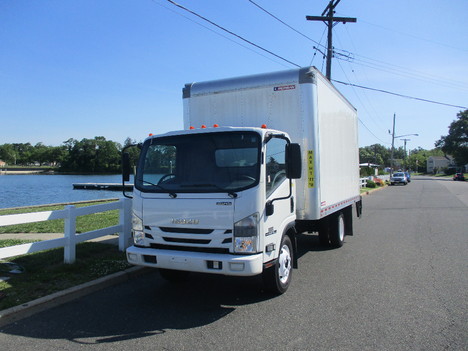 USED 2019 ISUZU NPR BOX VAN TRUCK #12302-1