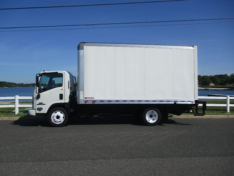 USED 2019 ISUZU NPR BOX VAN TRUCK #12302-5