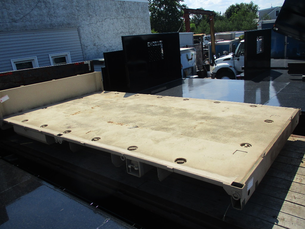 USED UNKNOWN 14 FT FLATBED BODY TRUCK BODY #12314