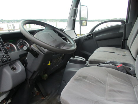 USED 2016 ISUZU NQR ROLL-OFF TRUCK #12341-2