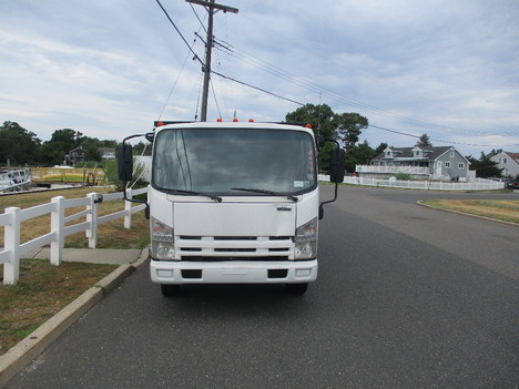 USED 2016 ISUZU NQR ROLL-OFF TRUCK #12341-4