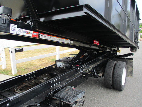 USED 2016 ISUZU NQR ROLL-OFF TRUCK #12341-9