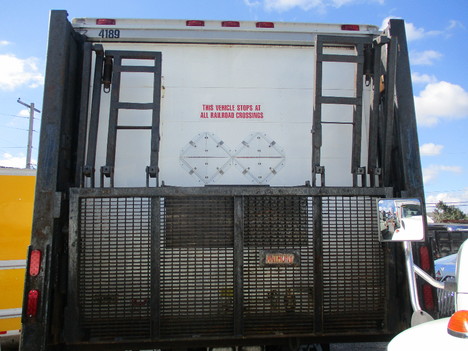 USED US TRUCK BODY 20 FT VAN BODY TRUCK BODY #12354-4