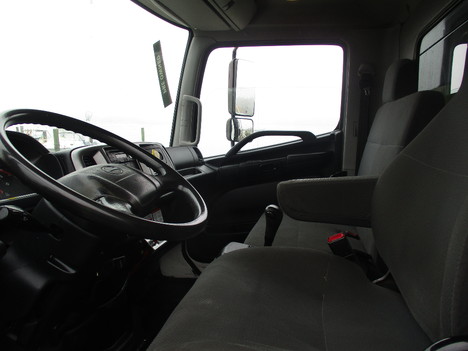 USED 2015 HINO 338 CHIPPER DUMP TRUCK #12379-2