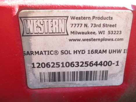 USEDWESTERN10FTHDSNOWPLOW #12390-6