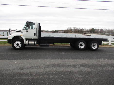 USED 2013 INTERNATIONAL 4400 6 X 4 FLATBED TRUCK #12392-5