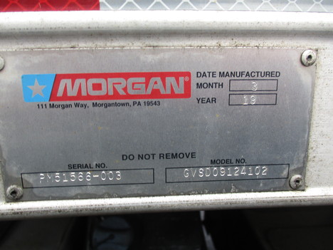 USED 2019 MORGAN 24 FT VAN BODY TRUCK BODY #12404-4