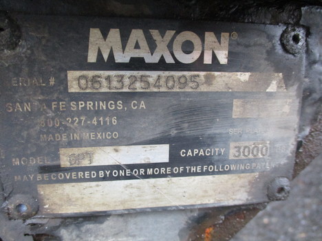USED 2013 MORGAN 26 FT VAN BODY TRUCK BODY #12406-4