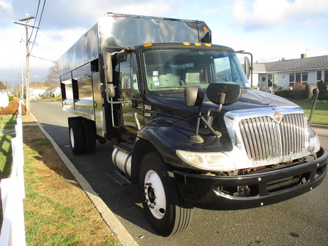 USED 2014 INTERNATIONAL 4300 CHIPPER DUMP TRUCK #12408-5