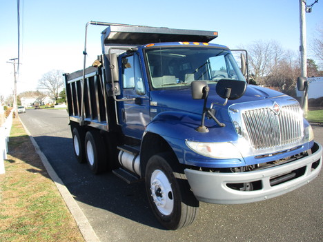 USED 2013 INTERNATIONAL 4400 6 X 4 DUMP TRUCK #12411-4