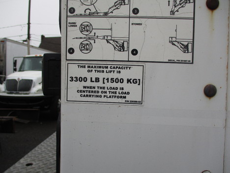 USED UTILIMASTER 26 FT VAN BODY TRUCK BODY #12412-3