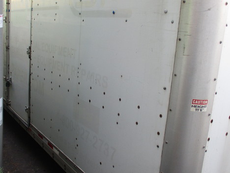 USED UNKNOWN 24 FT VAN BODY TRUCK BODY #12417-3