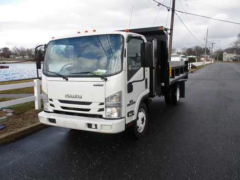 USED 2019 ISUZU NPR DUMP TRUCK #12420-1