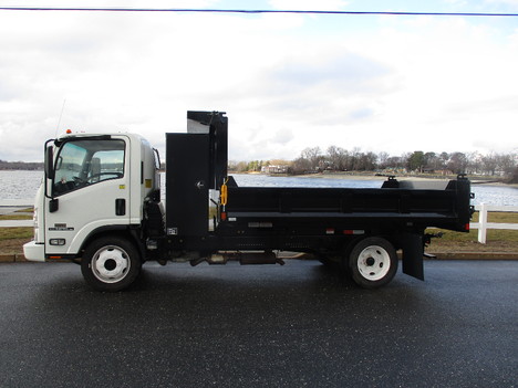 USED 2019 ISUZU NPR DUMP TRUCK #12420-4