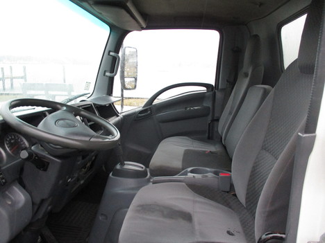 USED 2014 ISUZU NPRHD BOX VAN TRUCK #12424-2