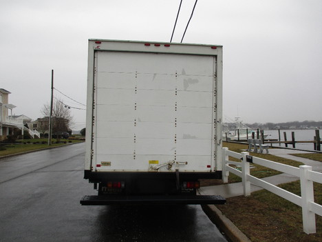 USED 2014 ISUZU NPRHD BOX VAN TRUCK #12424-6