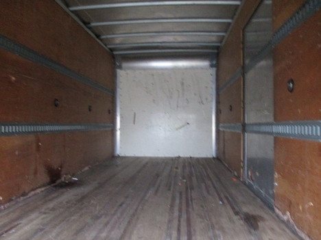 USED 2014 ISUZU NPRHD BOX VAN TRUCK #12424-7