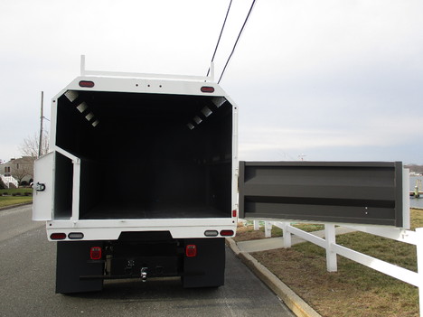 USED 2018 INTERNATIONAL 4300 CHIPPER DUMP TRUCK #12430-13