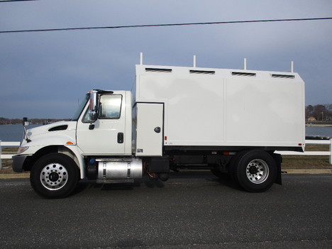 USED 2018 INTERNATIONAL 4300 CHIPPER DUMP TRUCK #12430-6