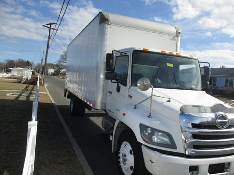 NEW 2014 HINO 338 BOX VAN TRUCK #12438-5