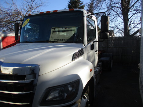 USED 2016 HINO 338 ROLL-OFF TRUCK #12440-1