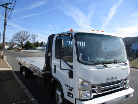 USED 2018 ISUZU NRR ROLLBACK TOW TRUCK #12441-5