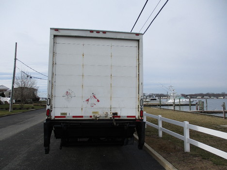 USED 2014 HINO 338 BOX VAN TRUCK #12445-6