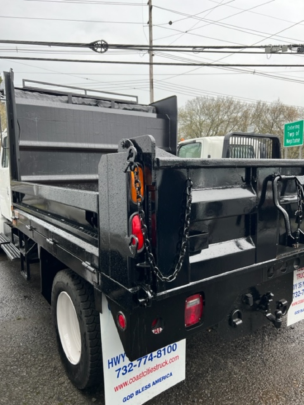 USED UNKNOWN 9 FT DUMP BODY TRUCK BODY #12458