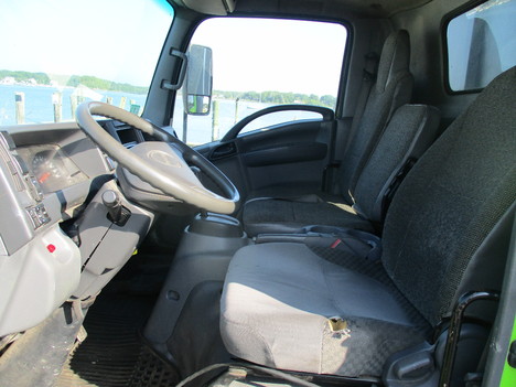 USED 2015 ISUZU NPR DUMP TRUCK #12466-2