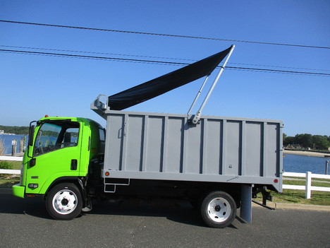 USED 2015 ISUZU NPR DUMP TRUCK #12466-5