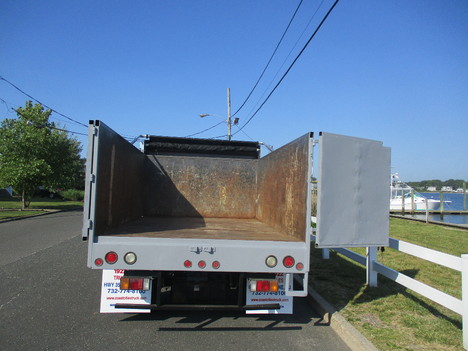 USED 2015 ISUZU NPR DUMP TRUCK #12466-8