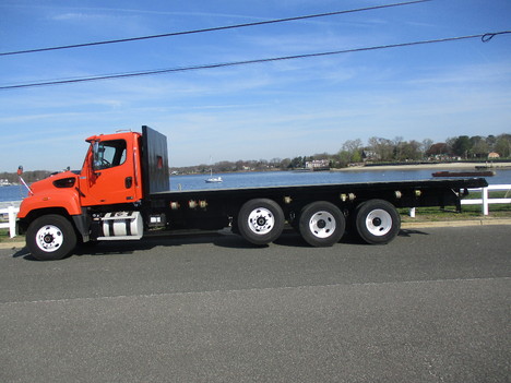 USED 2012 FREIGHTLINER 114 SD FLATBED TRUCK #12473-4