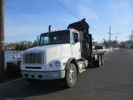 USED 2003 FREIGHTLINER FL112 CRANE TRUCK #12476-1