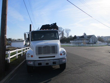 USED 2003 FREIGHTLINER FL112 CRANE TRUCK #12476-3