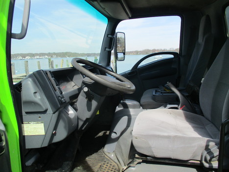 USED 2016 ISUZU NPR DUMP TRUCK #12477-2