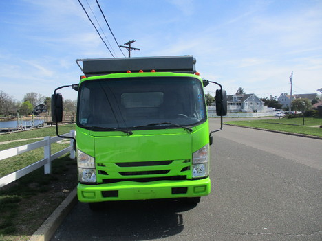 USED 2016 ISUZU NPR DUMP TRUCK #12477-3