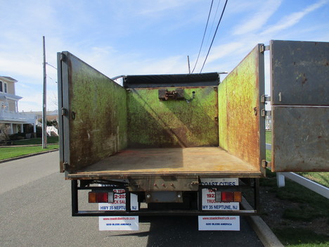 USED 2016 ISUZU NPR DUMP TRUCK #12477-6