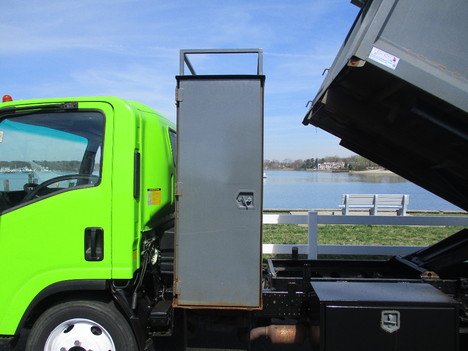 USED 2016 ISUZU NPR DUMP TRUCK #12477-8