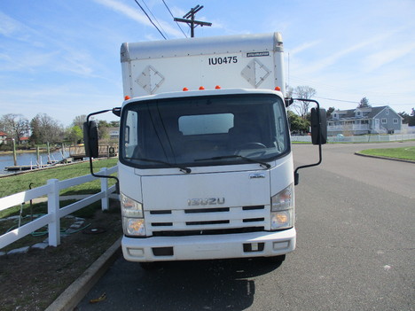 USED 2014 ISUZU NRR BOX VAN TRUCK #12478-3
