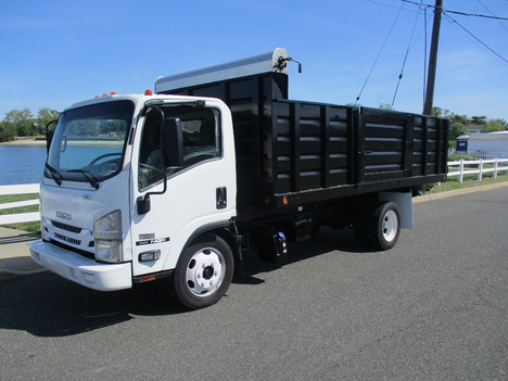 USED 2016 ISUZU NQR DUMP TRUCK #12494-1
