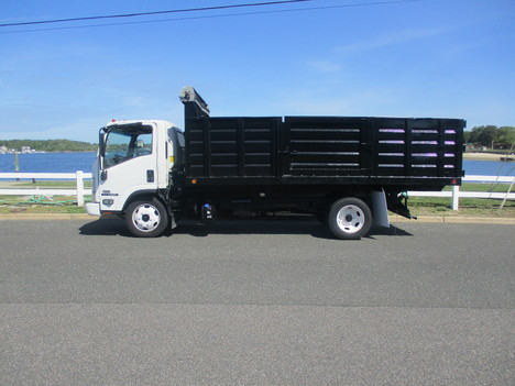 USED 2016 ISUZU NQR DUMP TRUCK #12494-4