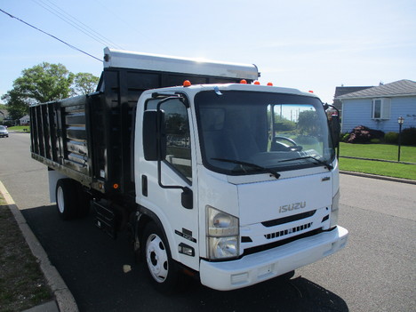 USED 2016 ISUZU NQR DUMP TRUCK #12494-5