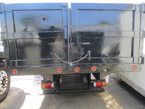 USED 2016 ISUZU NQR DUMP TRUCK #12494-6