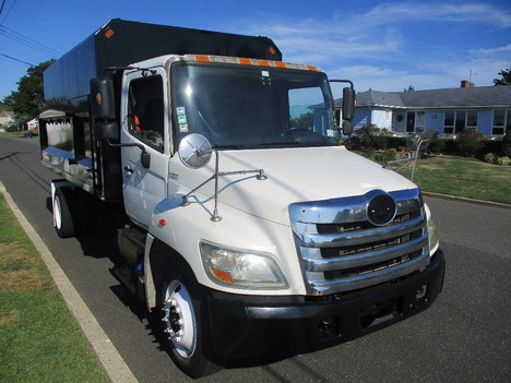 USED 2011 HINO 268 CHIPPER DUMP TRUCK #12496-5