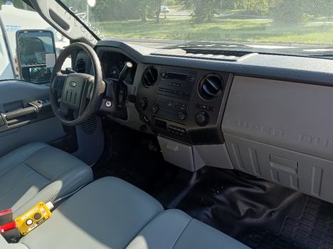 USED 2012 FORD F250 CREW 4X4 DUMP TRUCK #12502-2