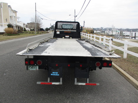 USED 2018 ISUZU NRR ROLLBACK TOW TRUCK #12504-6