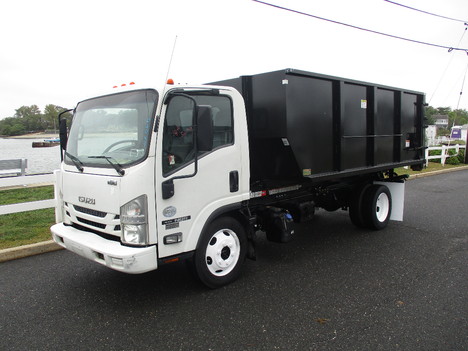 USED 2016 ISUZU NQR ROLL-OFF TRUCK #12505-1
