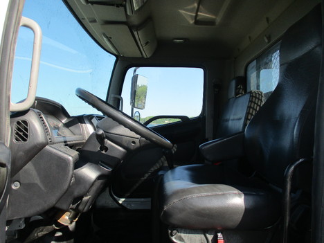USED 2013 HINO 268 FLATBED DUMP TRUCK #12511-2