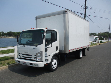 USED 2016 ISUZU NRR BOX VAN TRUCK #12514-1